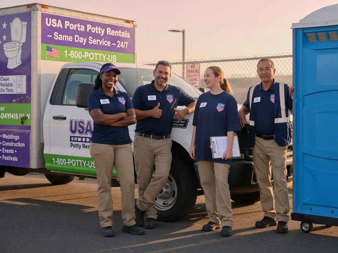Porta Potty Rental company in Raymond, IL