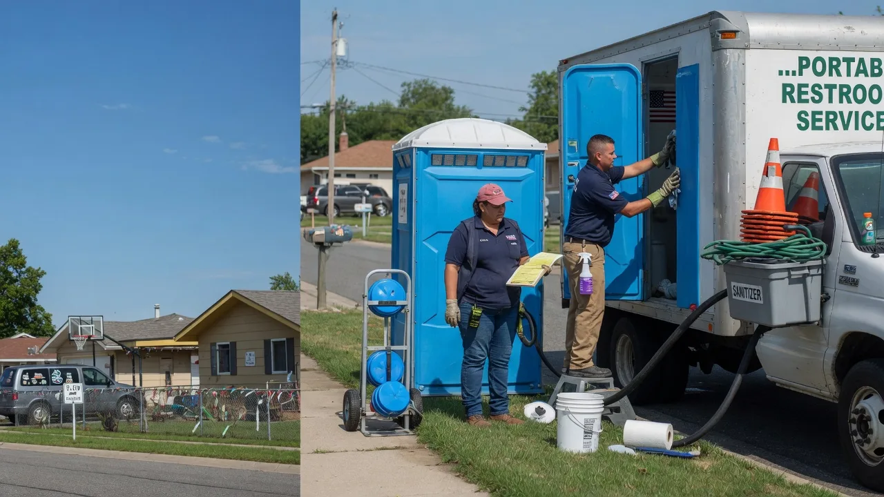 Portable Toilet Rental in Raymond, IL near me